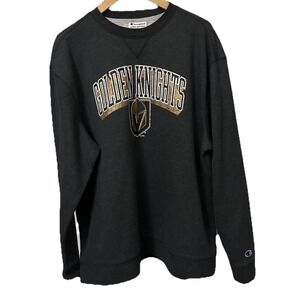 Vegas Golden Knights By Champion Men's XL Dark Gray Sweater Cotton Polyester ECR